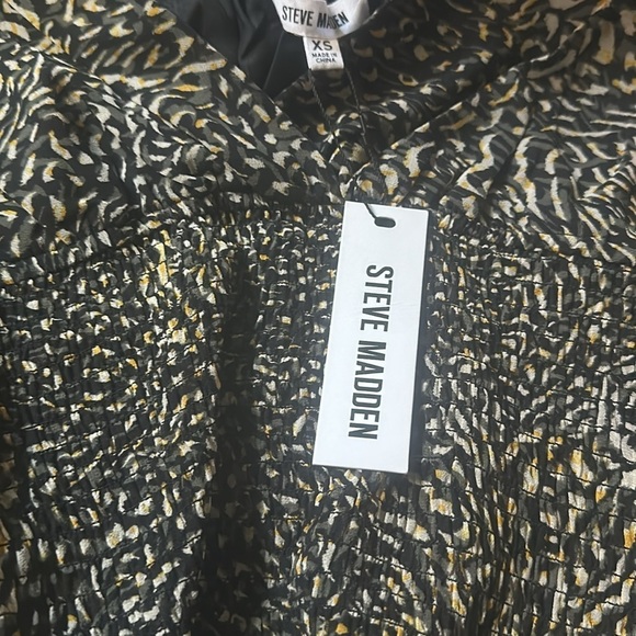 NWT Steve Madden - Shannon Top Black XS - Picture 12 of 13